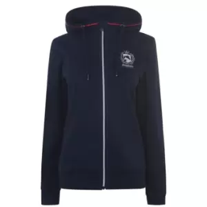 Requisite Zip Hoodie Ladies - Blue