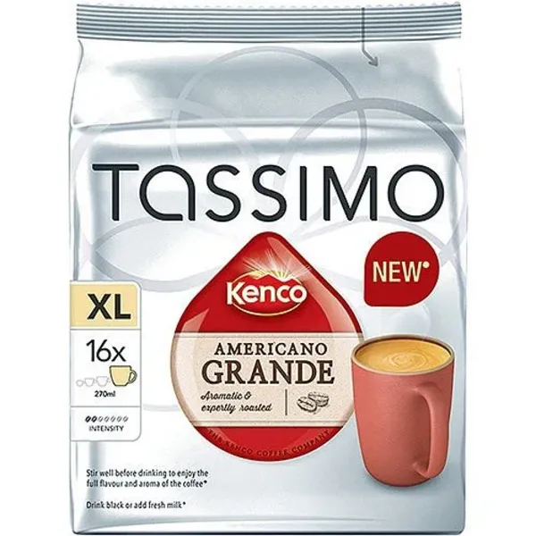 Tassimo Kenco Americano Grande Coffee 5 Pack 80 T-Discs