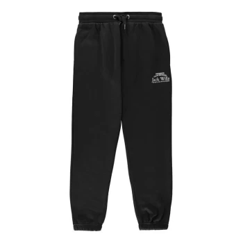 Jack Wills Script Jogging Pants - Black