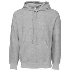 Bella + Canvas Unisex Adult Sueded Hoodie (S) (Slate Grey Heather)