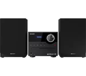 Sharp XL-B517DBK Bluetooth Micro Hi-Fi System - Black