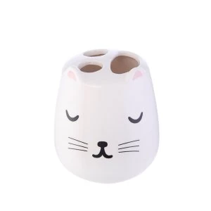 Sass & Belle Cutie Cat Toothbrush Holder