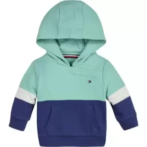 Tommy Hilfiger Baby Colorblock Hooded Set - Blue