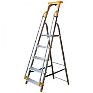 Platform Steps Aluminium 150kg 5 Steps 1640 x 460 x 110 mm