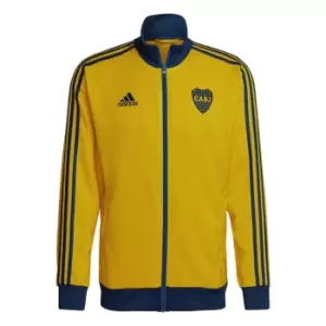 adidas Boca Juniors 3-Stripes Track Top Mens - Yellow