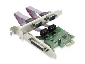 Conceptronic PCI Express Card 1-Port Parallel & 2-Port Serial