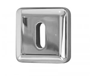 LocksOnline Square Bevelled Keyhole Escutcheon