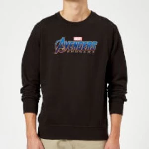 Avengers Endgame Logo Sweatshirt - Black - 5XL