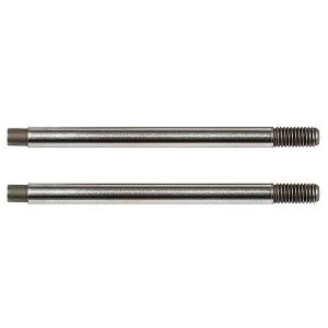 Team Associated RC10B74 3x24 Shock Shafts V2 Chrome AS91643