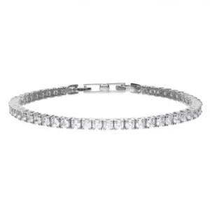 Diamonfire Silver White Cubic Zirconia Tennis Bracelet B5091