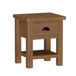 Rosewell Natural Oak Lamp Table