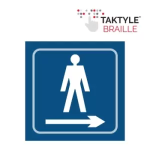 Gentlemen Graphic Arrow Right - Taktyle (150 x 150mm)