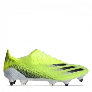 adidas X Ghosted .1 SG Football Boots - SolYellow/Blue