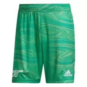 adidas Arsenal Home Goalkeeper Shorts 2021 2022 - Green