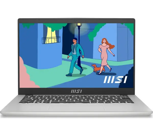 MSI Modern 14 14" Laptop - Intel Core i3, 512GB SSD, Silver/Grey