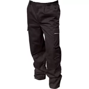 Result Unisex Work-Guard Windproof Action Trousers / Workwear (XLR) (Black) - Black