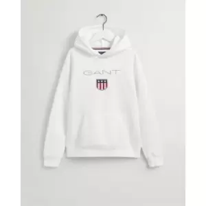 Gant Shield Logo Hoodie - Neutral