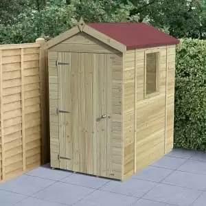 Forest Garden Timberdale 6 x 4ft Apex Shed with Assembly