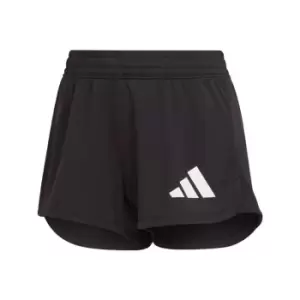 adidas Pacer 3-Bar Knit Shorts Womens - Black