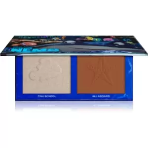 Makeup Revolution X Finding Nemo illuminating and bronzing palette shade Wake Up 9 g