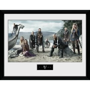 Vikings Beach Collector Print