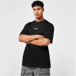 Firetrap Boxy T Shirt Mens - Black