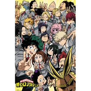 My Hero Academia School Compilation Maxi Poster