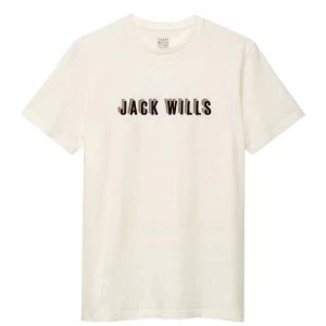 Jack Wills Tynedale Stack T-Shirt - White