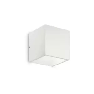 Ideal Lux LED Outdoor Cube Up Down Light White IP54, 4000K