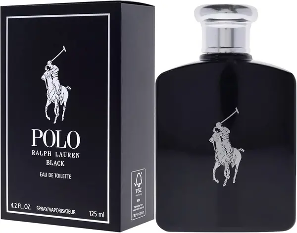 Ralph Lauren Polo Black Eau de Toilette For Him 125ml