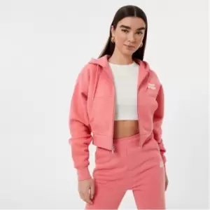 Jack Wills Wave Zip Up Hoody - Pink