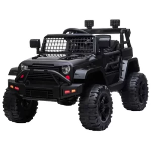 Homcom Jeep Wrangler Ride On Electric Car 12V, Red