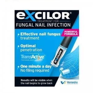 Excilor Solution with Brush Fungal Nail Infection 3.3ml