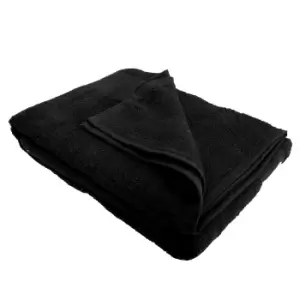 SOLS Island 100 Bath Sheet / Towel (100 X 150cm) (ONE) (Black)