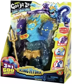 Heroes of Goo Jit Zu Deep Goo Sea King Hydra Figure