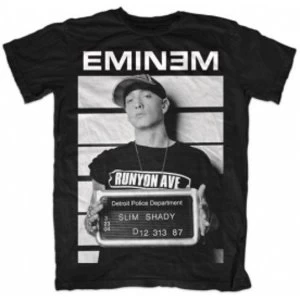 Eminem Arrest Mens T Shirt: Medium