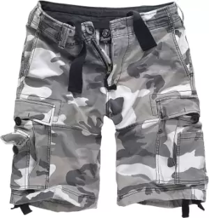 Brandit Vintage Shorts Shorts snow camo