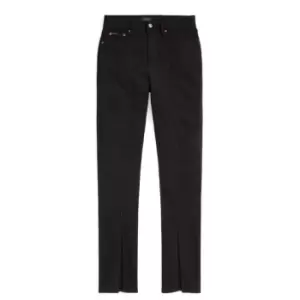 Polo Ralph Lauren Polo Ralph Lauren Slit Ankle Jeans Womens - Black