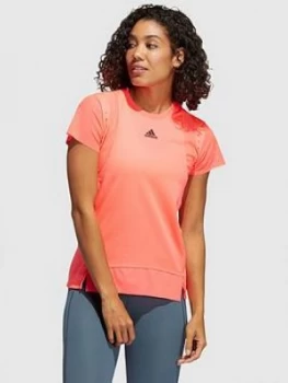 adidas Heat Ready Training T-Shirt - Pink Size M Women