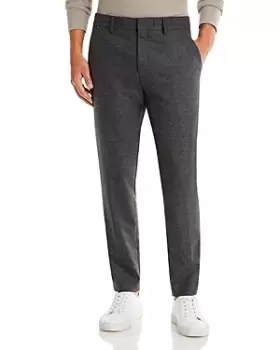 Hugo Boss Genius Wool Flannel Drawstring Slim Fit Pants