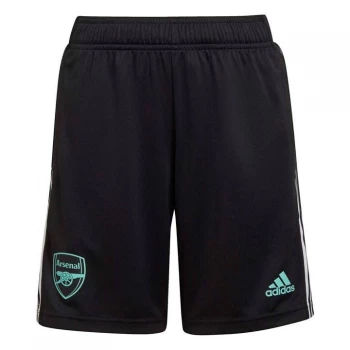 adidas Arsenal Training Shorts 2021 2022 Junior - Black/Green