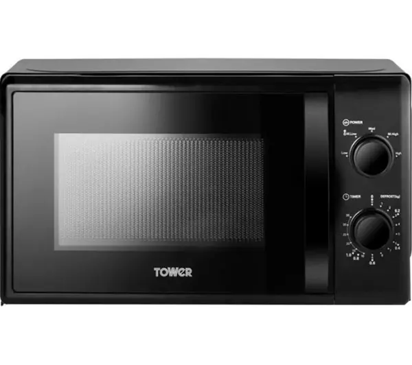 Tower T24034BLK 20L 700W Manual Microwave