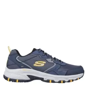 Skechers Overlay Lace-Up W Deco Stitching & - Blue