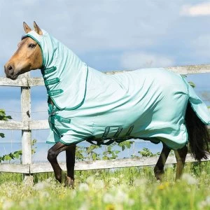 Rambo Hoody Fly/Sweet Itch Rug - Ice Green