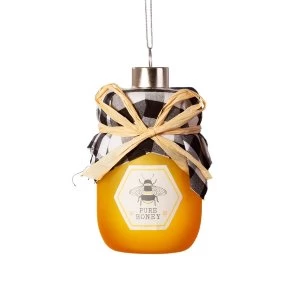 Sass & Belle Honey Jar Shaped Bauble