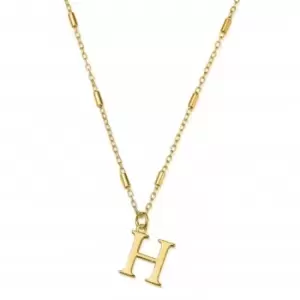 Gold Iconic Initial H Necklace GNCC4041H