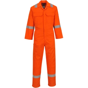 Portwest BIZ5 - Orange Sz XL Tall Bizweld Iona Flame Resistant Coverall