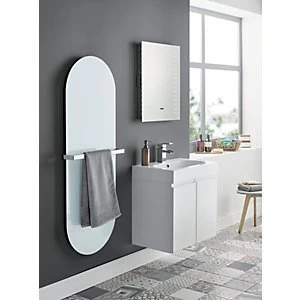 Wickes Talana White Gloss Wall- Hung Vanity Unit - 600 mm