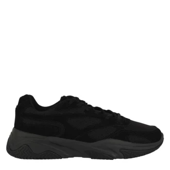 Fabric Quest Low Trainers Mens - Black