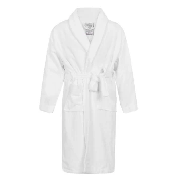 Hotel Collection Velvet Touch Bathrobe - White